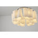 Canada 22 inch Chrome Chandelier Ceiling Light